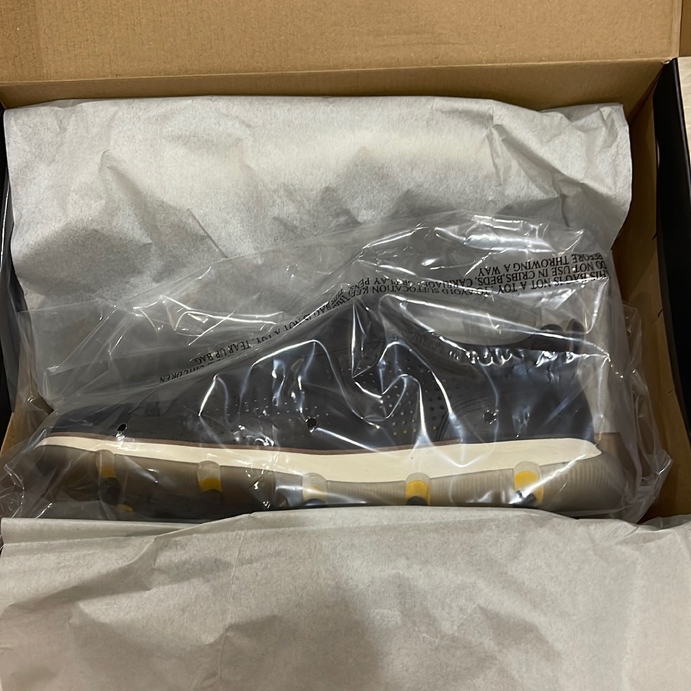 BNITB COLE HAAN BLACK ZEROGRAND OXFORDS